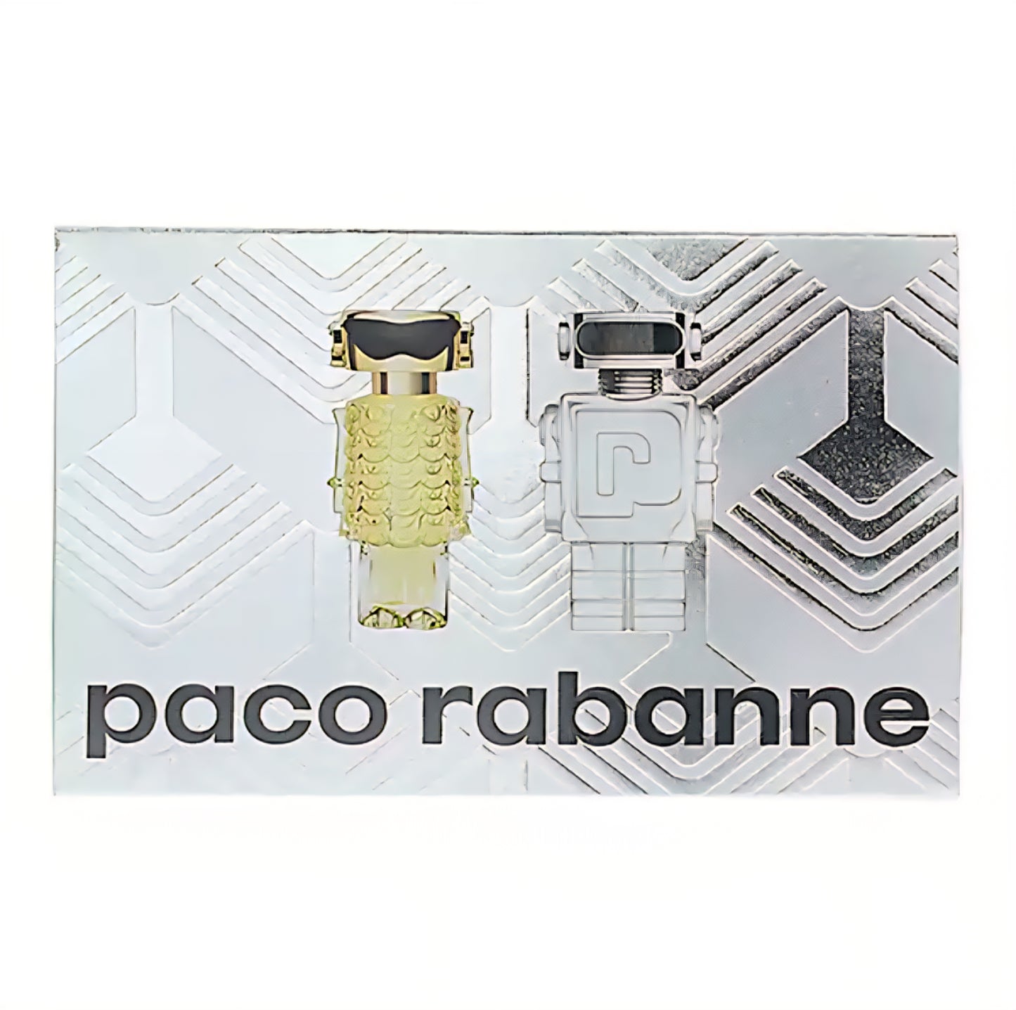 Paco Rabanne Mini 2 Piece Gift Set: Fame Eau de Parfum 4ml - Phantom Eau de Toilette 5ml